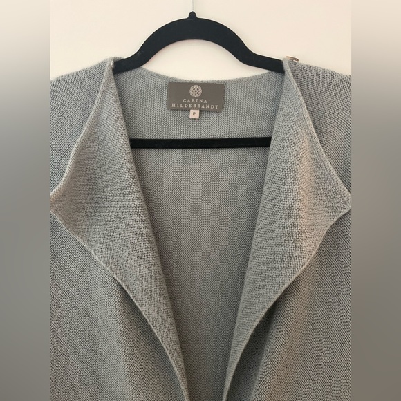 Carina Hilderbrandt 100% Alpaca Wool Midi Cardigan - Picture 3 of 3